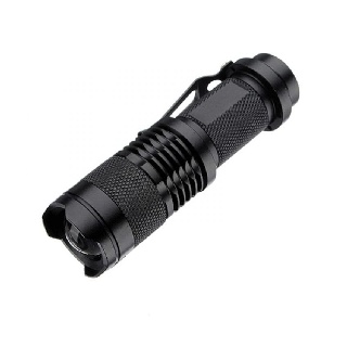 ไฟฉาย UltraFire 7W 300LM CREE Q5 LED ( ใช้ถ่าน AA 1 ก้อน )