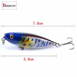 1pcs Fish Surface Pencil Lures Floating Topwater Carp Fake Hard Artificial Bait For Fishing Lure Tackle 6.9G