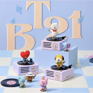 ลำโพงบลูทูธ บีทีเอส บังทัน ไลน์เฟรนด์ BTS BT21 Turntable Bluetooth Speaker and Radio by Line Friends