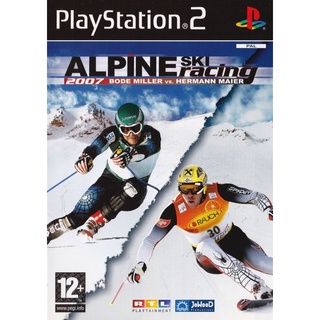 Alpine Ski Racing 2007 PS2 แผ่นเกมส์ps2 แผ่นเกมเพล2 แผ่นps2