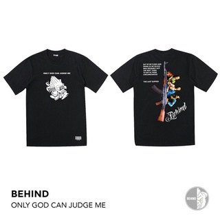 BEHIND CLOTHING เสื้อยืดลาย “LAST SUPPER” oversize SML