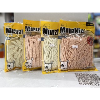 MunzNie ขนมสุนัขและแมว ปลาเส้น 80G