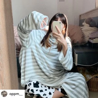 [🔥 มีโค้ดส่วนลด] Mollisblanket ผ้าห่มมีแขนสีเทาลาย Soft Grey