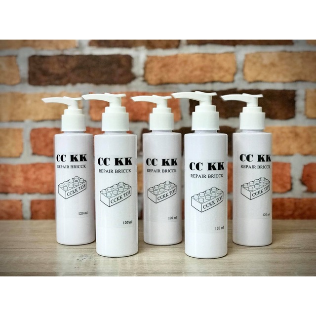 CCKK repair brick น้ำยาคืนสภาพบริกสีขาวที่ซีดออกเหลือง ให้กลับมาขาว