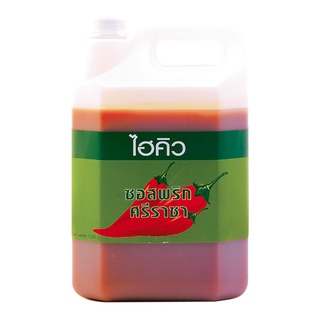 พร้อมส่ง! ไฮคิว ซอสพริกศรีราชา 5000 กรัม Hi-Q Siracha Chili Sauce 5000 g