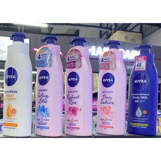 NIVEA Body Lotion(350 ml)  นีเวีย บอดี้ โลชั่น มี 3 สูตร