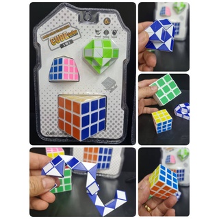 RUBIKS TWIST SHAPE FORMING PUZZLE ลูกบิด รูบิคผึกสมอง 24ชิ้น บิดปรับแต่างรูปทรงเป็นรูปสิ่งต่างๆ ได้ตามต้องการ NO.601