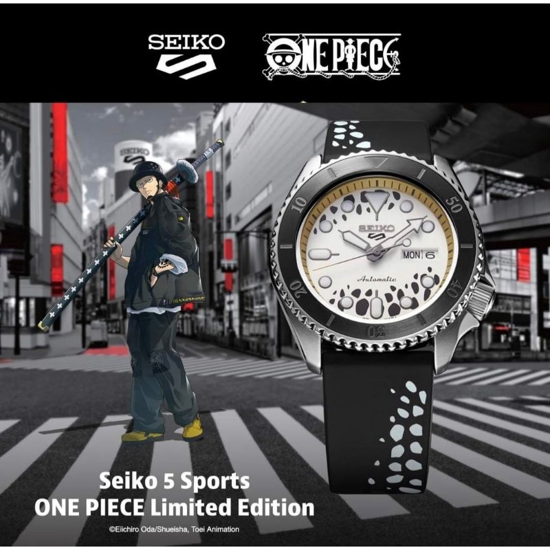 นาฬิกาข้อมือ NEW SEIKO 5 SPORTS ONE PIECE COLLABORATION LIMITED EDITION รุ่น SRPH63K