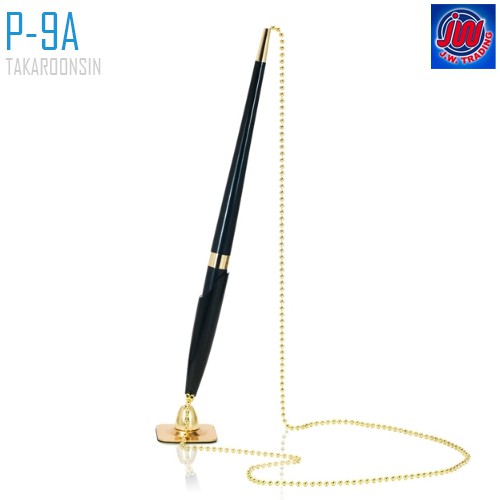 ปากกาลูกลื่นพร้อมแท่นตั้งโต๊ะ 0.7 มม. รุ่น P-9A J.W. TRADING