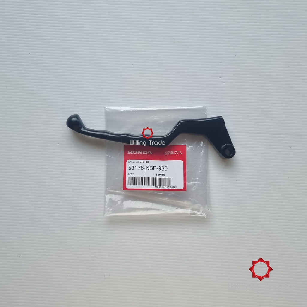 0095. มือคลัทช์ซ้าย (L) (A178) HONDA:(53178-KBP-930) DASH(รุ่นเก่า), NSR150SP, LS125 ทุกรุ่น [แท้ศูนย์]