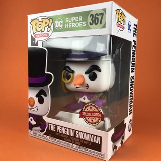 Funko POP The Penguin Snowman : DC Holiday 367