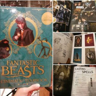 harry potter book หนังสือ แฮร์รี่พอตเตอร์ : fantastic beasts cinematic year book