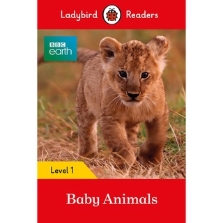 DKTODAY หนังสือ LADYBIRD READERS 1:BBC EARTH: BABY ANIMALS