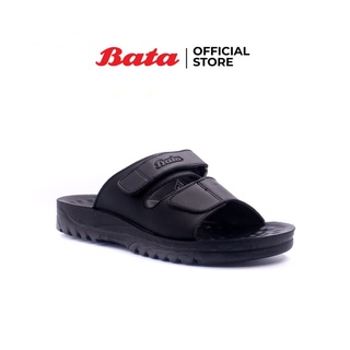 *Best Seller* Bata MEN'S SUMMER รองเท้าแตะชาย NEO-TRADITIONAL แบบสวม สีดำ รหัส 8616633