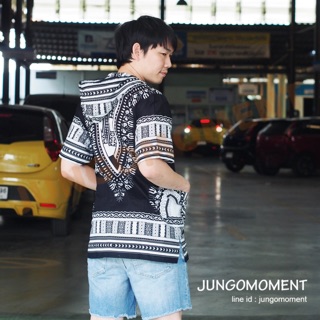 เสื้อฮู้ด เสื้อสไตล์โบฮีเมี่ยน (jungo hood)