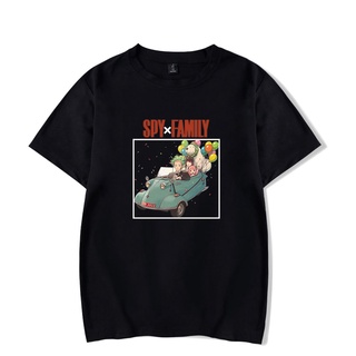 Spy x Family T-Shirt แขนสั้น เสื้อยืดชาย หญิง เสื้อยืดลายกราฟิก รุ่น E03