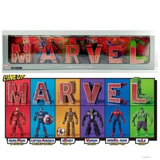 มือ1 ของแท้ Super Conversion!! Mojibakeru Marvel Complete Box / Ironman, Spiderman, Hulk