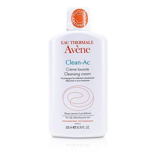 AVENE  Clean-AC Cleansing Cream (For Oily, Blemish-Prone Skin)  Size: 200ml