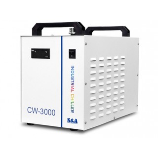 Chiller CW3000 แท้ ,ชิลเลอร์, Water chiller S &amp; A , เครื่องทำความเย็น สำหรับเครื่องเลเซอร์ พร้อมส่ง ของแท้พร้อมประกัน1ปี