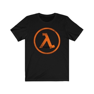 T-shirt  ขายดี เสื้อยืดคลาสสิก พิมพ์ลาย Half Life Essential HAjbln33OIofnf32S-5XL