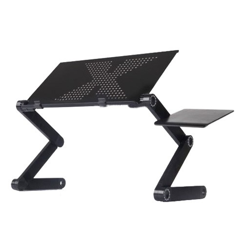 Ec Black 360 Degree Adjustable Foldable Laptop Notebook Desk