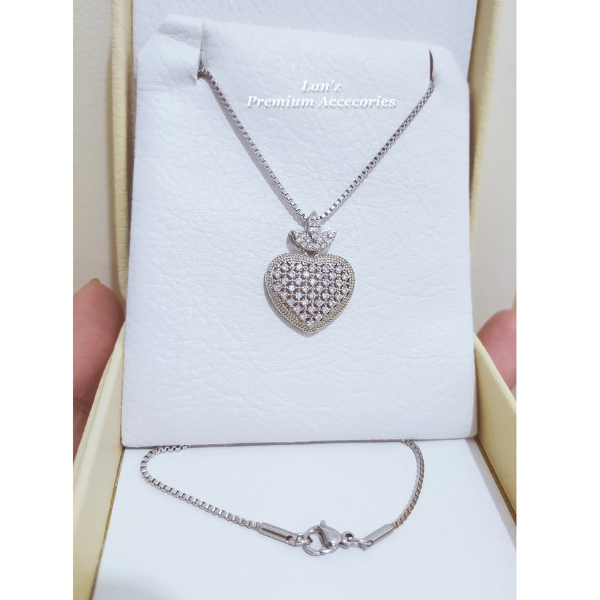 สร้อยคอเงิน Stralove Titanium 23K