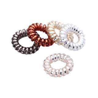 โปรโมชั่น : 1 PC Girls Hair Accessories Telephone Wire Rubber Band