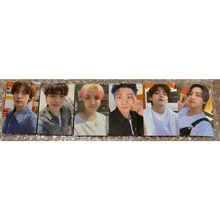 การ์ดของแถม photocard album butter weverse special gift จิน จองกุก วี จีมิน ยุนกิ เจโฮป นัมจุน Rm jin suga jk v Jimin