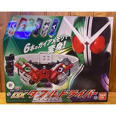 Bandai Kamen Rider W DX Double Riding Drive Transformation Belt 6 Memory 20th Anniversary Edition