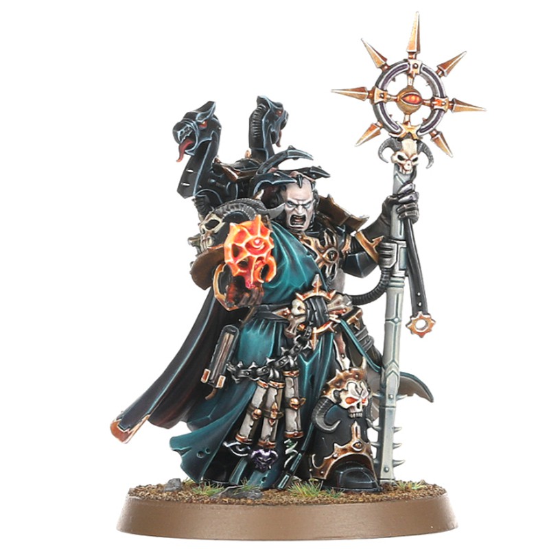 GW พร้อมส่ง Warhammer 40K : CHAOS SPACE MARINES: SORCERER รูปที่ 3