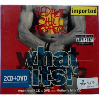 2CD + DVD 2ซีดีเพลง+1 ดีวีดี Red Hot Chili Peppers What Hits Plus Mothers Milk ลิขสิทธิ์ ซีล