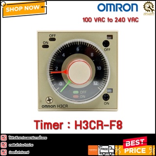 TIMER OMRON H3CR-F8 ,100-240VAC