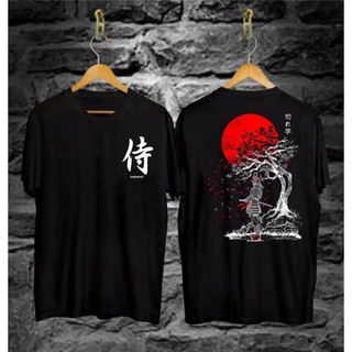 เสื้อยืดผ้าฝ้ายพรีเมี่ยม เสื้อยืด ผ้าฝ้าย พิมพ์ลาย WUTZE RED CIRCLE SAMURAI NEVER LOSE SAMURAI MOTIF JAPAN ยุค 30s สําหร