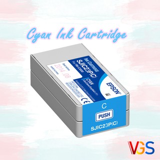 Cyan Ink Cartridge Epson TM-C3510 ตลับหมึกสีฟ้า (Ink Cartridges)