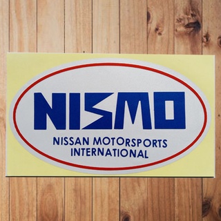 สติกเกอร์ ลาย Nissan Nismo Motorsports สําหรับติดตกแต่งรถยนต์