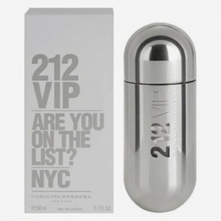 212 VIP are you on the list? NYC carolina Herrera for her EDP 80ml กล่องซีล