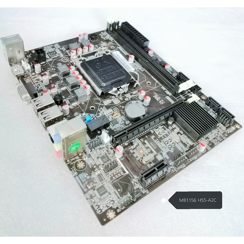 Mainboard 1156 (H55-A2C) เมนบอร์ด LWC (Longwell)