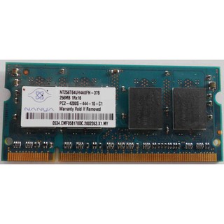 RAM 256mb DDR2 (533 NB)1rx16 pc2 4200s