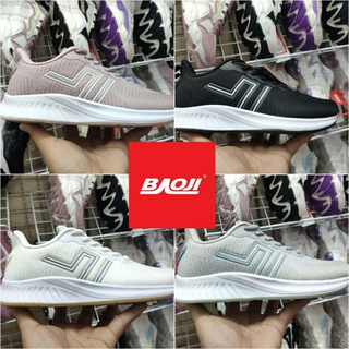 [ลิขสิทธิ์แท้] Baoji Bjw 715. รองเท้าบาโอจิ รองเท้าผ้าใบแฟชั่นผู้หญิง
