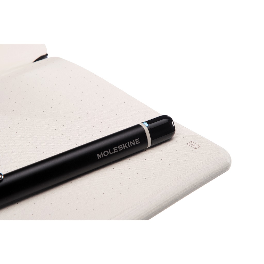 Moleskine สมุดบันทึก สมุดโน๊ต อัจฉริยะ M ปกแข็ง สีแดง ขนาด 13x21 19x25