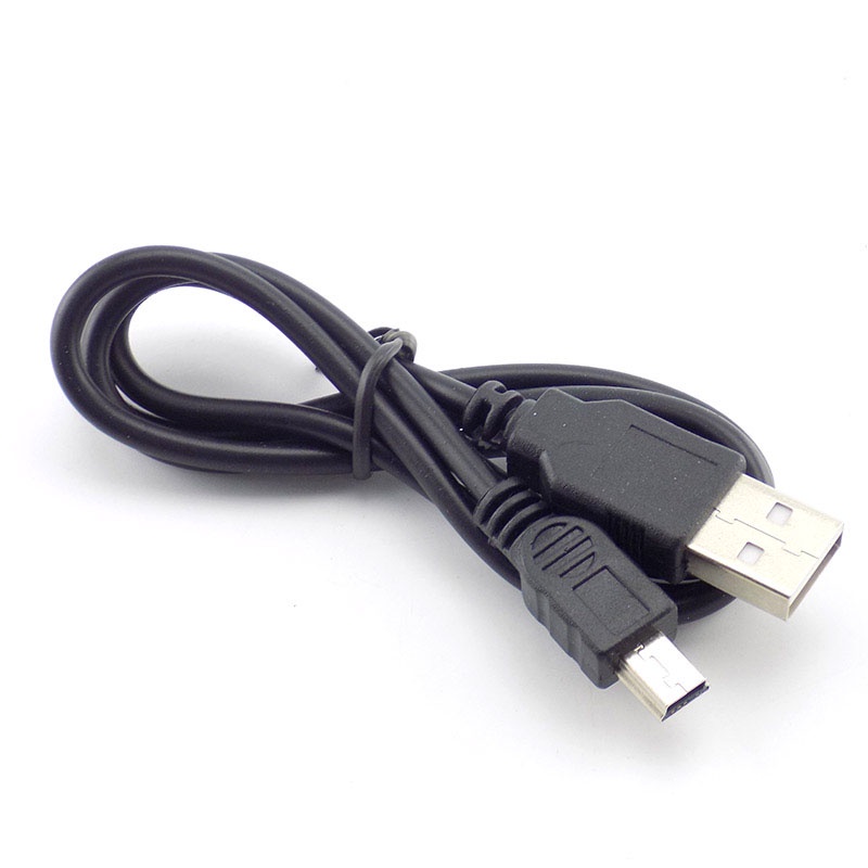 อะแดปเตอร์เชื่อมต่อสายชาร์จ USB A ตัวผู้ เป็น B Mini 5 Pin ความเร็วสูง THH1