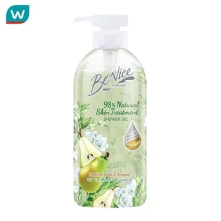 Benice บีไนซ์ ชาวเวอร์ เจล เนเชอรัล อิงลิช แพร์ แอนด์ ฟรีเซีย 450 มล.