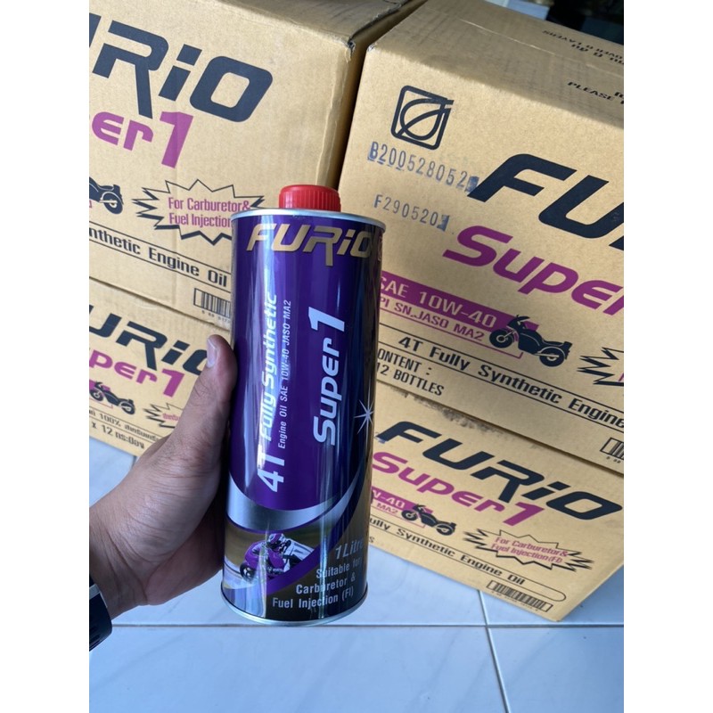 น้ำมันเครื่อง(บางจาก)มอเตอร์ไซด์สังเคราะห์100% SAE 10W-40  ( 0.8 หรือ 1 ลิตร ) - รูปที่ 2