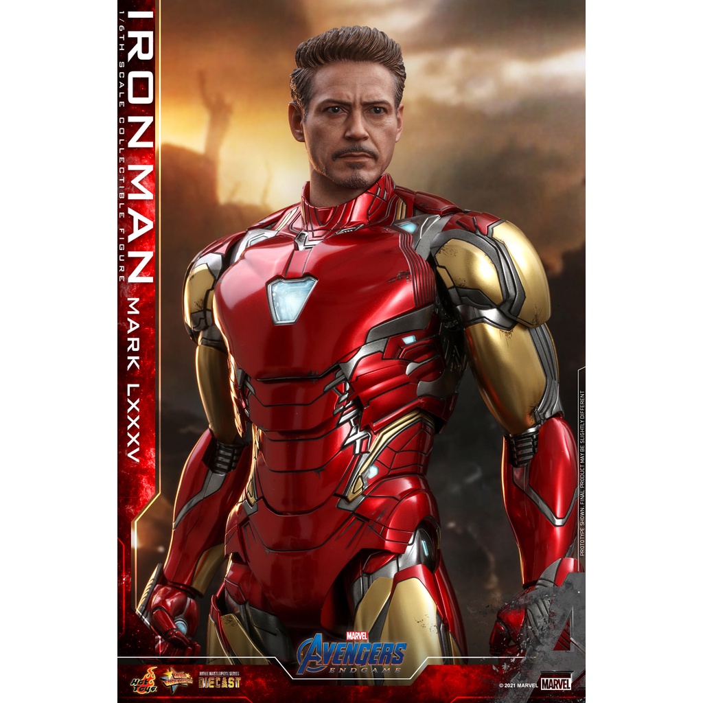 พร้อมส่ง! ฟิกเกอร์ Hot Toys MMS528D30 Avengers: Endgame - Iron Man Mark LXXXV