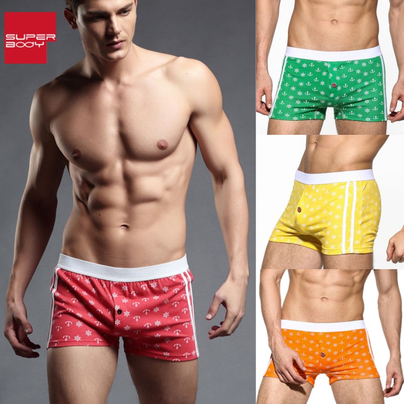 (สินค้าส่งในไทย 1-2 วัน) กางเกงบ๊อกเซอร์ Boxer Sports Super Body รุ่น ผ้ายืด ทรงสวย (บรรจุ 1 ตัว/แพ็ค)