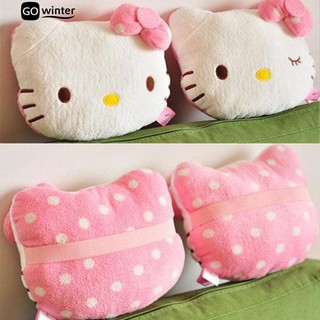 หมอนรองศีรษะ หมอนลาย Hello Kitty สำหรับติดรถยนต์