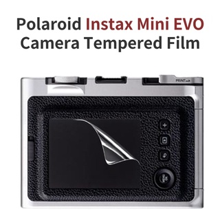 ฟิล์มกระจกนิรภัย ป้องกันรอยขีดข่วนหน้าจอกล้อง สําหรับ Instax Mini EVO