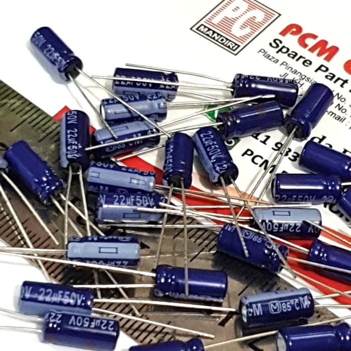 ใหม่ Elco panasonic 22uf 50v 22 uf 50v