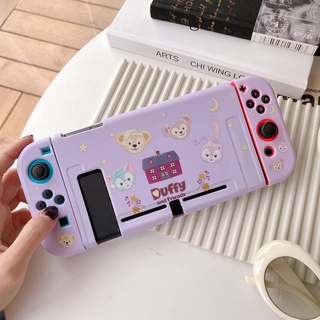 NINTENDO เคสซิลีโคนนิ่มลายการ์ตูนสีม่วง 2021