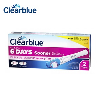 พร้อมส่ง!!clearblue ตรวจการตั้งครรภ์ก่อนมีรอบเดือน6วัน